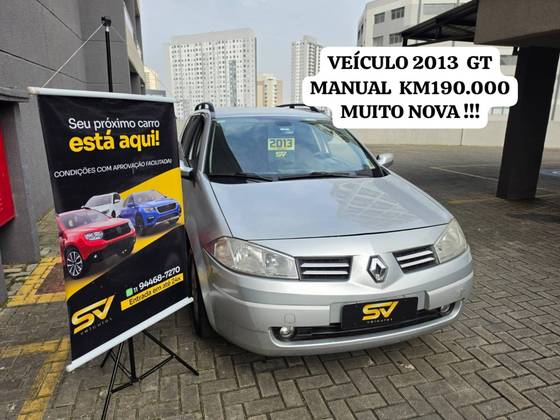 RENAULT MEGANE 1.6 DYNAMIQUE GRAND TOUR 16V FLEX 4P MANUAL RENAULT MEGANE 1.6 DYNAMIQUE GRAND TOUR 16V FLEX 4P MANUAL